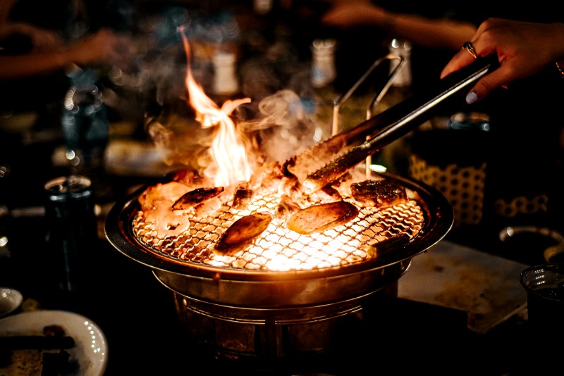 Barbecue steak trip